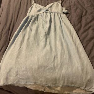 Denim color dress Never been worn!